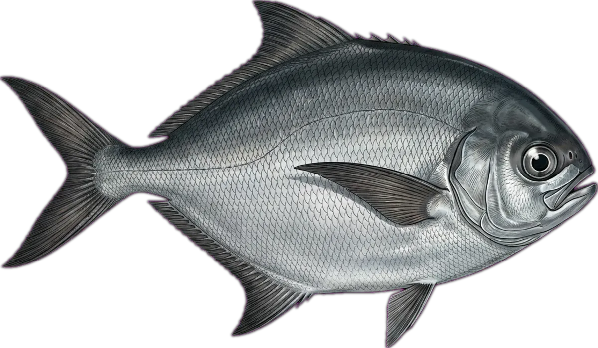Atlantic Pomfret illustration