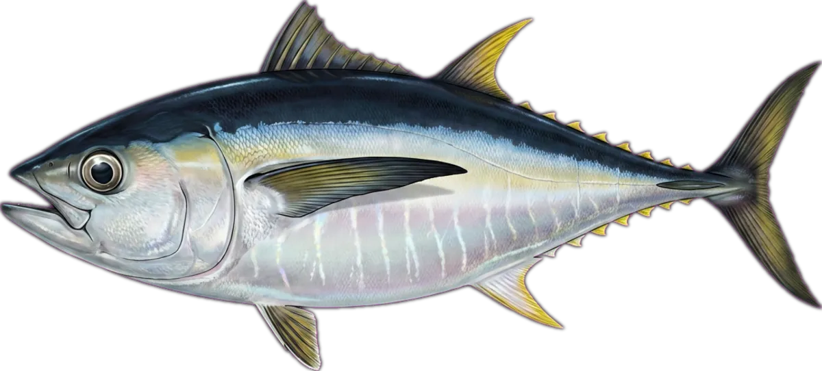 Bigeye Tuna illustration