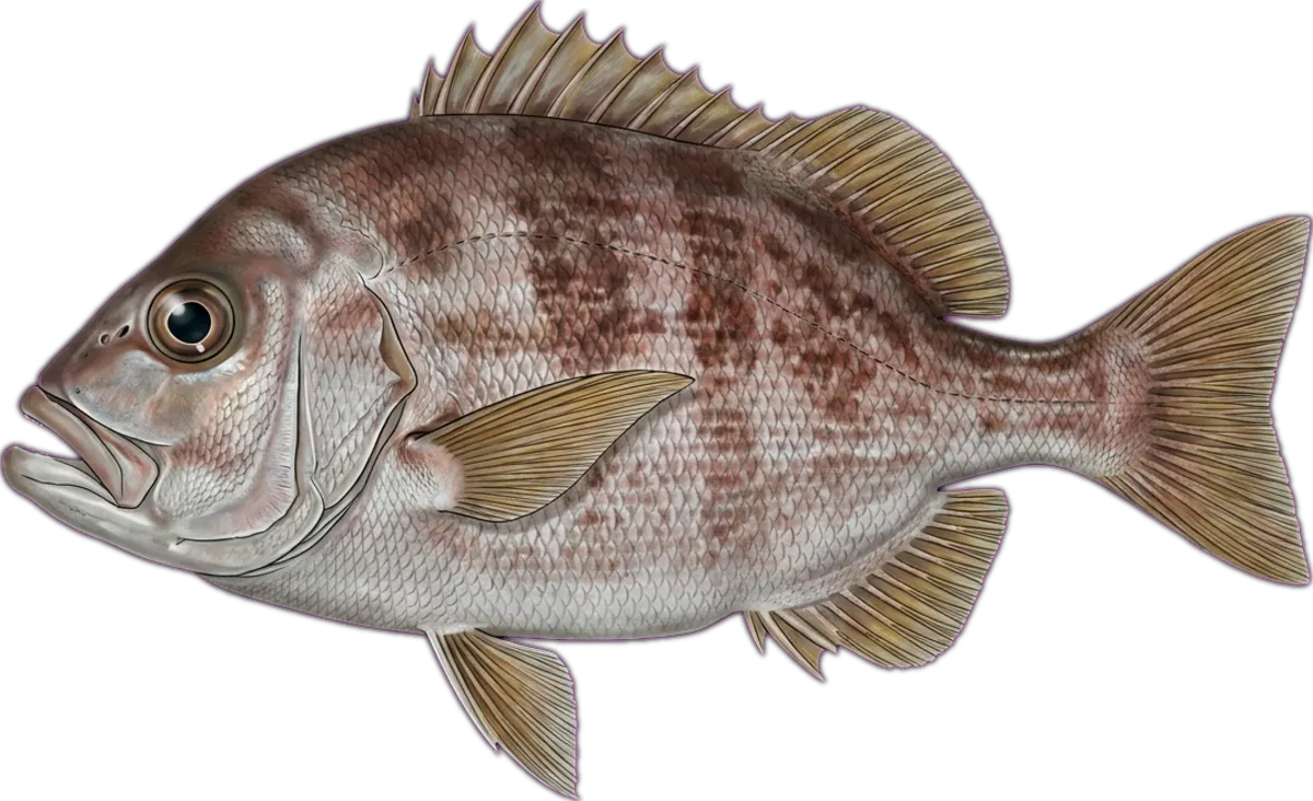 Giant Boarfish illustration
