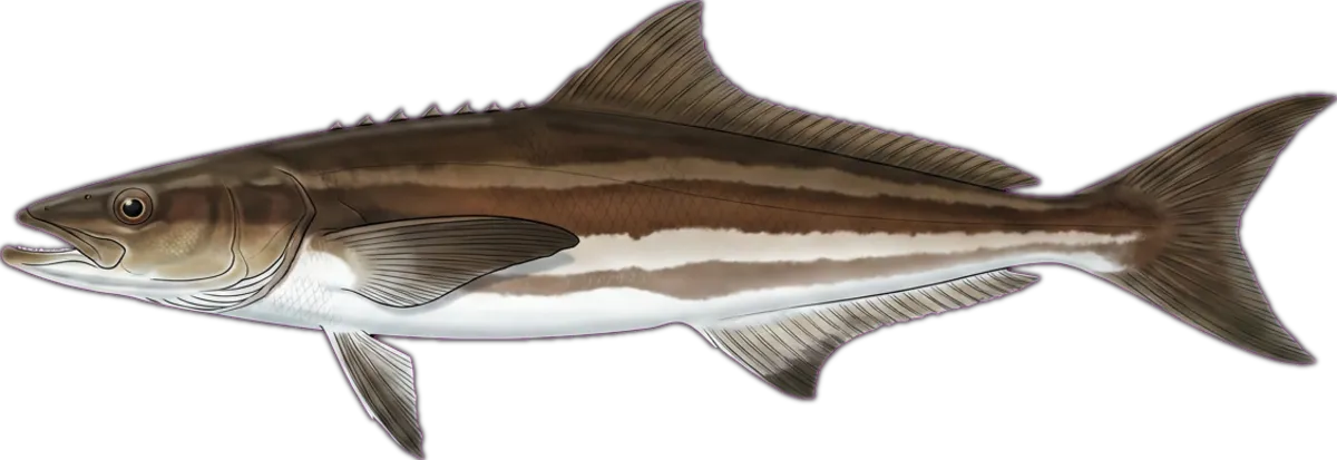 Cobia illustration