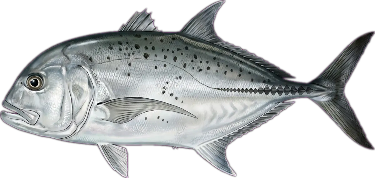 Giant Trevally illustration