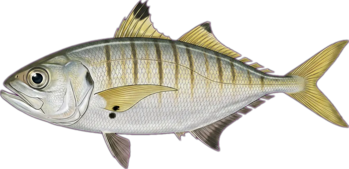 Indian Mackerel illustration