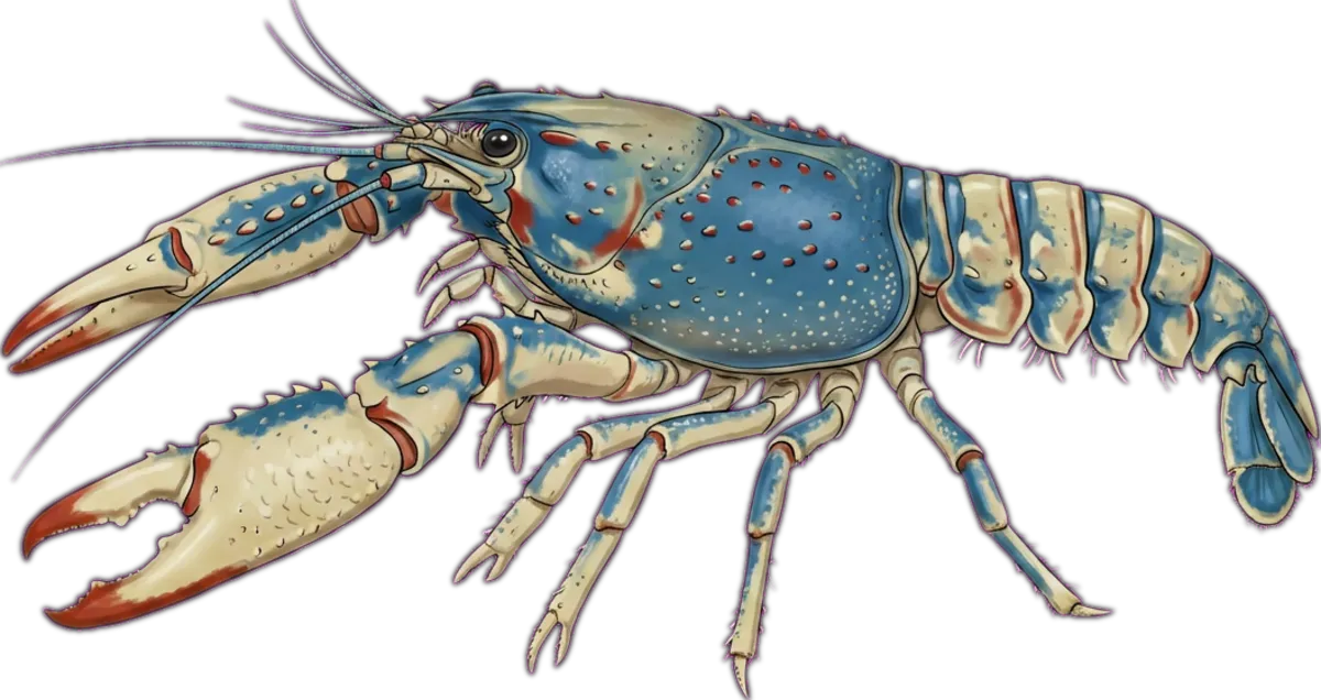 Lamington Spiny Crayfish illustration