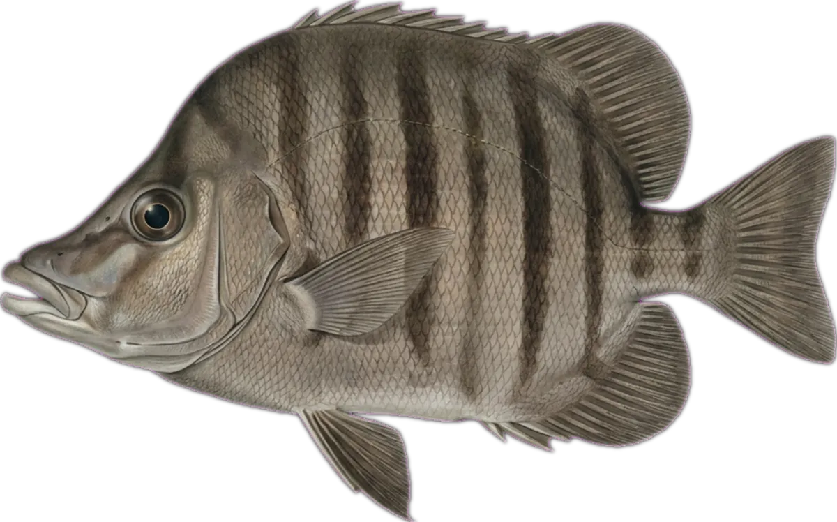 Long-snouted Boarfish illustration