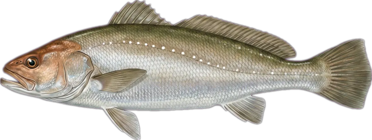 Mulloway illustration