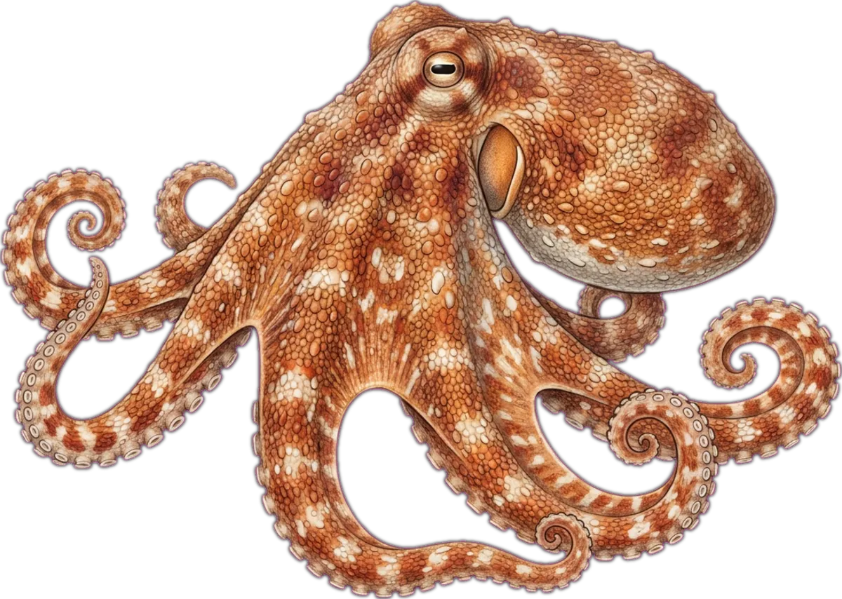 Pale Octopus illustration