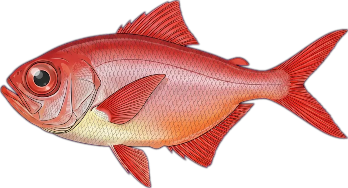Red Bream / Alfonsino illustration
