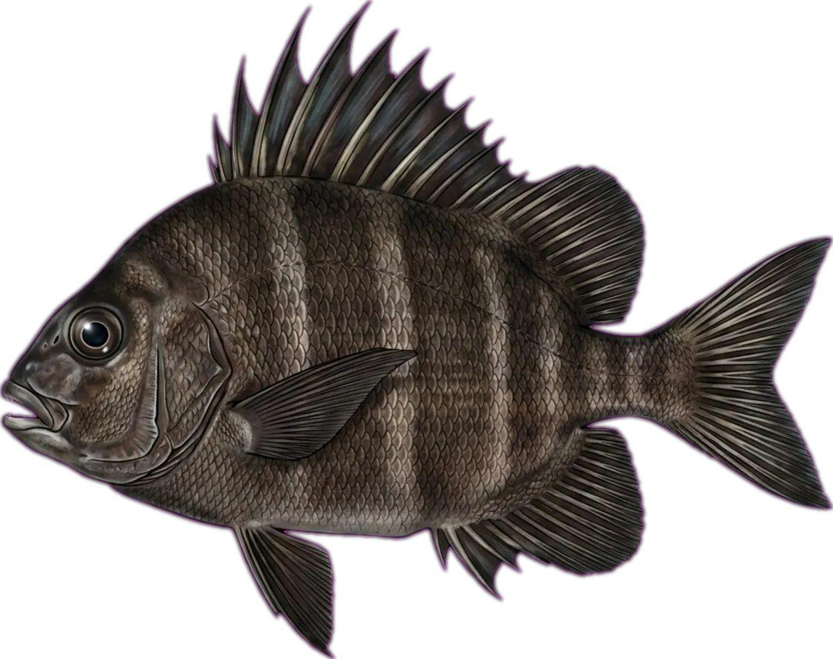 Sailfin Boarfish illustration
