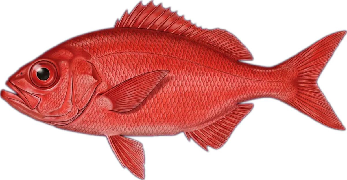 Small-mouth Nannygai illustration