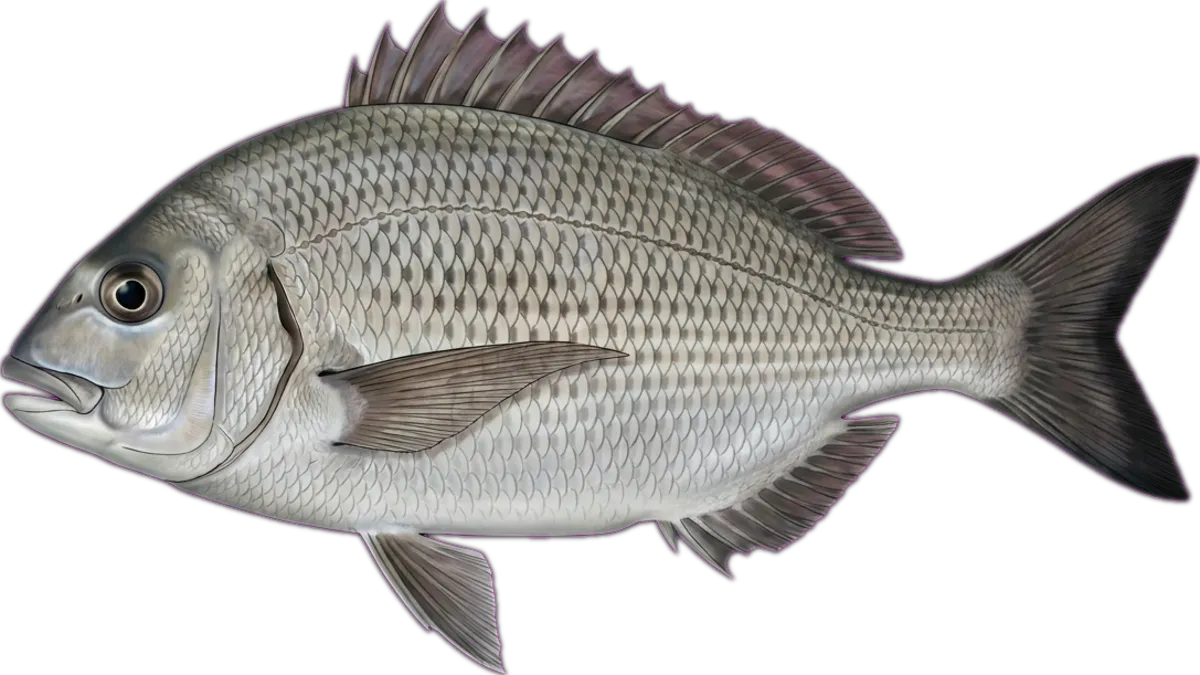 Sobaity Seabream illustration