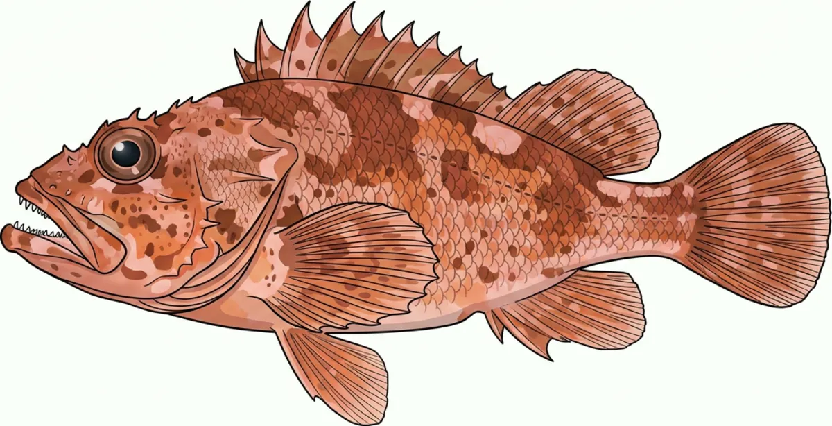 Southern Rock Cod illustration