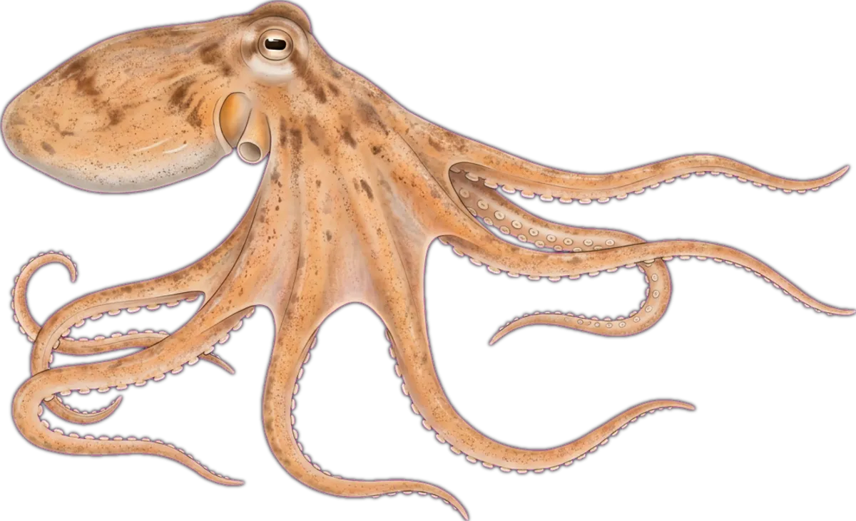 Southern Sand Octopus illustration
