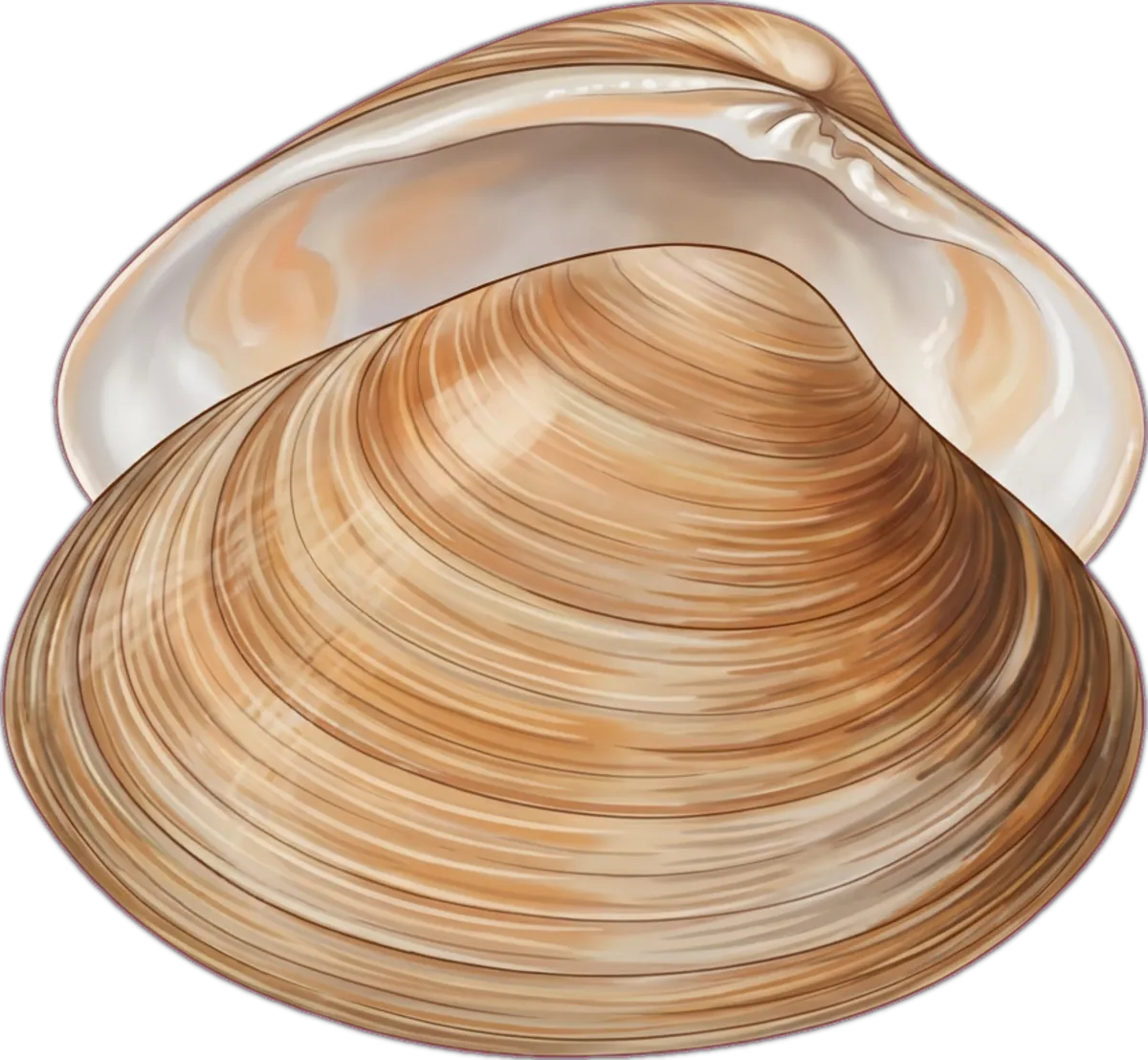 Surf Clam illustration
