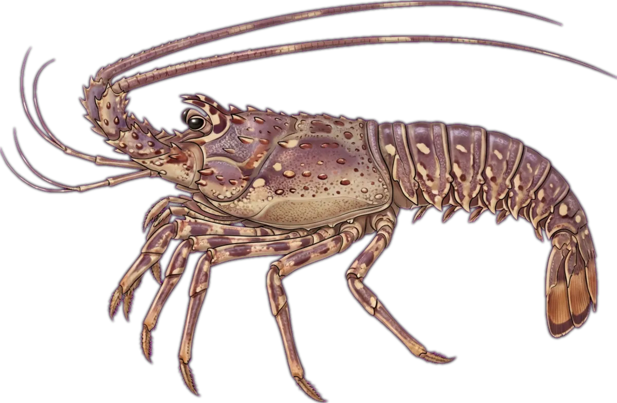 Western Rock Lobster illustration